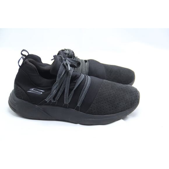 Skechers Bobs Sparrow 2.0 Running Shoes Womens Sz 9 Black Comfort Walking 32702 - Picture 1 of 7